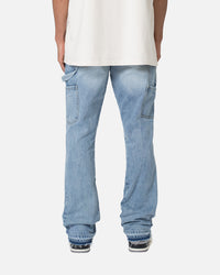 MNML B531 Carpenter Flare Denim Jeans Blue