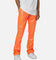 MNML Coated Skinny Sweatpants Orange
