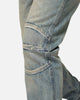 MNML D529 Moto Denim Jeans Vintage Blue