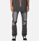 MNML D530 Zipper Denim Jeans Washed Black