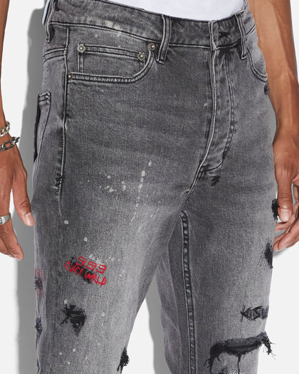 Ksubi X Juice Wrld Chitch Trashed Devil Jeans Denim