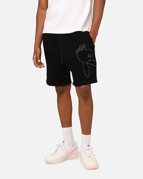 Playboy By Culture Kings Roughboy Shorts Black