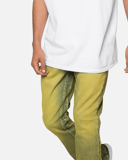 MNML B540 Flare Denim Jeans Olive