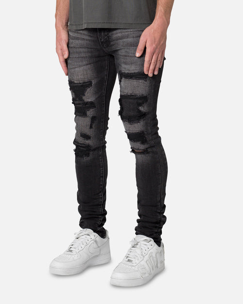 MNML X539 Skinny Denim Jeans Black