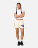 Pro Standard Women's Los Angeles Lakers Triple Tonal Woven Shorts Eggshell