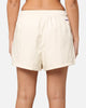 Pro Standard Women's Los Angeles Lakers Triple Tonal Woven Shorts Eggshell