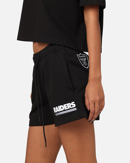 Pro Standard Women's Las Vegas Raiders Fast Lane Shorts Black