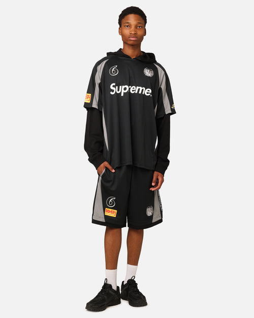 Supreme Soccer Shorts Black
