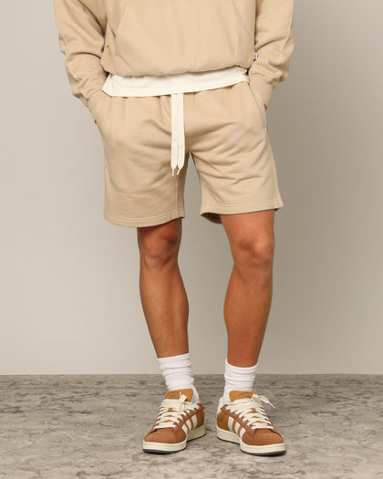 Carré Blanc Classic Sweat Shorts Stone