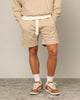 Carré Blanc Classic Sweat Shorts Stone