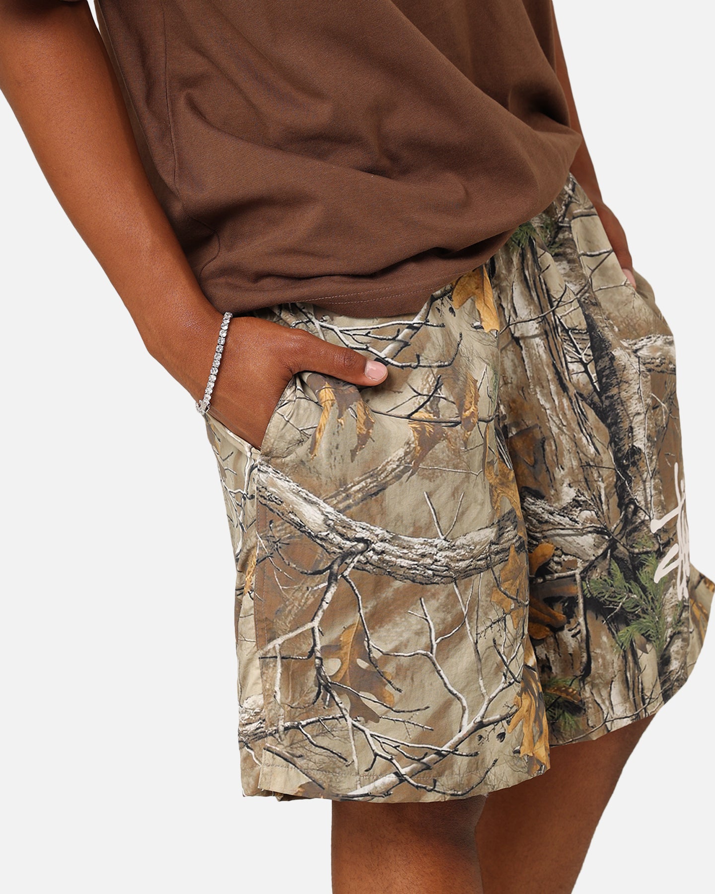 Stüssy Real Tree Nylon Shorts Real Tree Camo | Culture Kings NZ