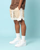Carré Bandana Lace Shorts Stone