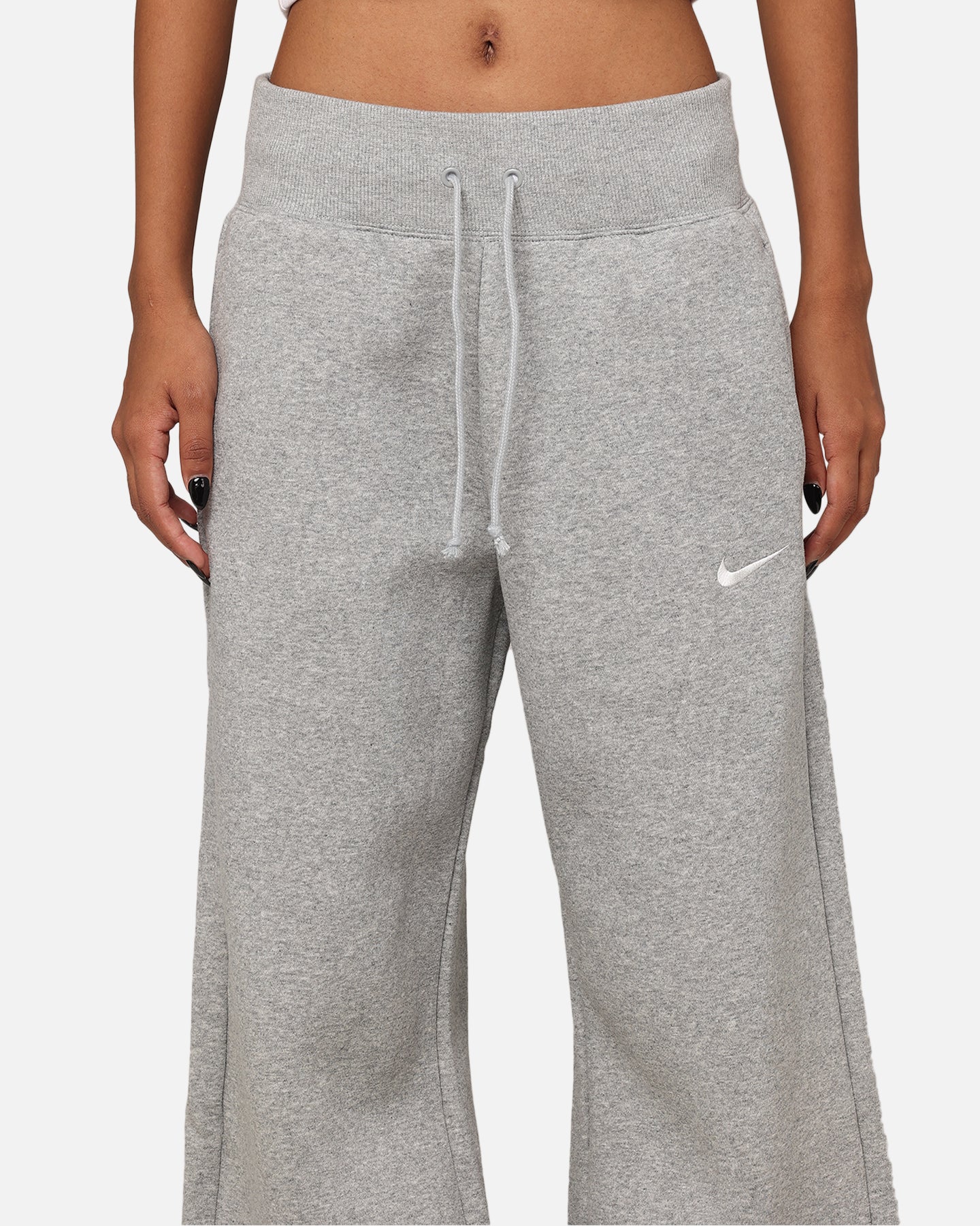 nike track pants women's grey