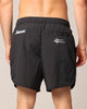 Loiter Rodeo Walk Shorts Black