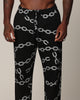Saint Morta Chain Sweatpants Black/Black