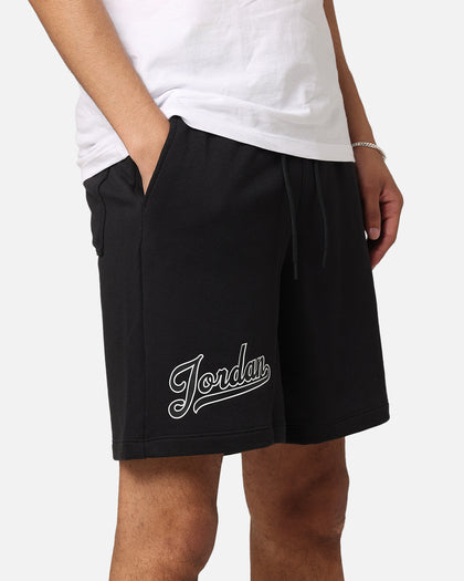 Jordan Flight MVP Fleece Shorts Black/White