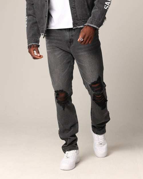 Saint Morta Deadbeat Fimi Jeans Grey Ash