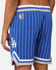 New Era Los Angeles Dodgers Pinstripe Shorts OTC