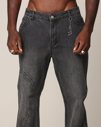 Saint Morta Rosary Psykhe Jeans Black Shadow