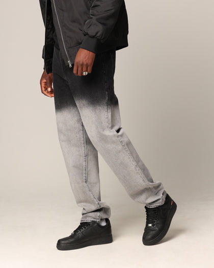 Saint Morta Acid Rain Psykhe Jeans Black Acid Rain