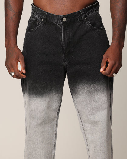 Saint Morta Acid Rain Psykhe Jeans Black Acid Rain