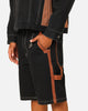 Saint Morta Rodeo Denim Shorts Black