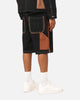 Saint Morta Rodeo Denim Shorts Black