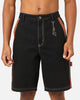 Saint Morta Rodeo Denim Shorts Black