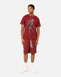 Saint Morta Hellfire Shorts Lava