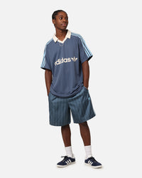 Adidas Pinstripe Sprinter Shorts Preloved Ink