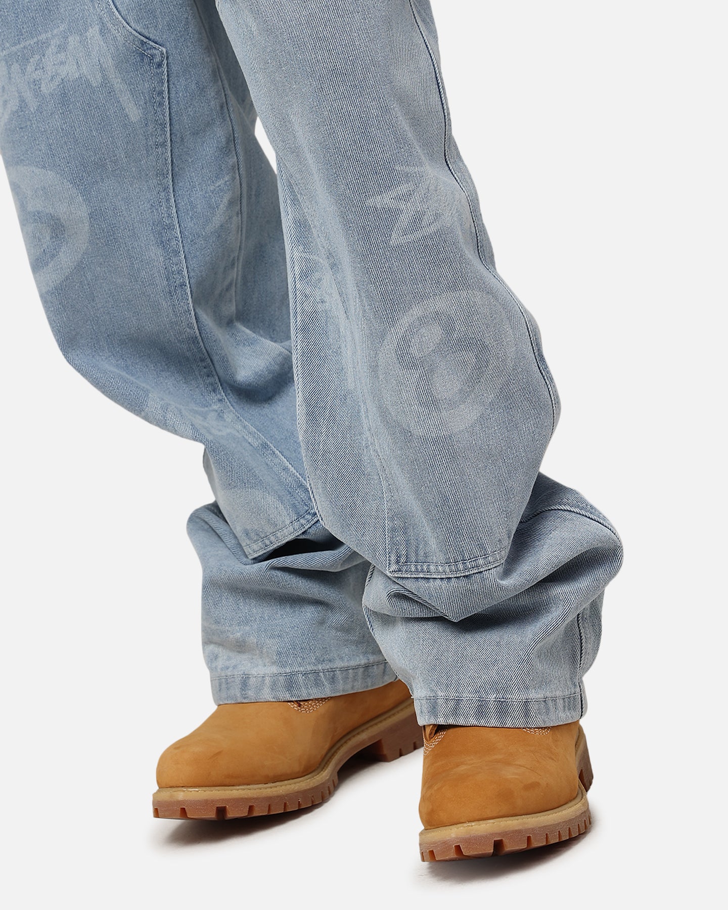 Stüssy Stock 8 Ball Carpenter Jeans Light Denim | Culture Kings NZ
