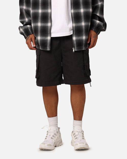 X-Large Nyco Cargo Convertible Pants Black