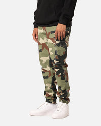 True Religion Big T Cargo Jogger Pants Camo