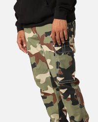 True Religion Big T Cargo Jogger Pants Camo