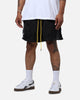Diet Starts Monday Crinkled Nylon Shorts Black/Grey