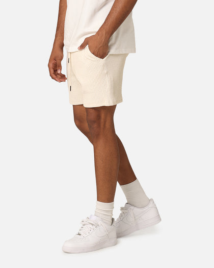 XXIII Ozzy Waffle Shorts Cream