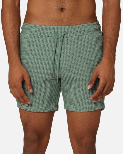 XXIII Ozzy Waffle Shorts Sage