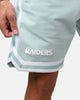 New Era Las Vegas Raiders 'Logo Select Mint' Shorts Mint/White