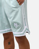 New San Francisco 49ers 'Logo Select Mint' Shorts Mint/White