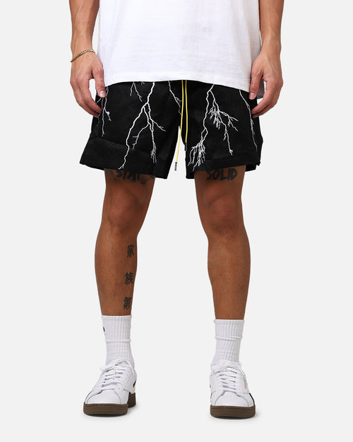 Diet Starts Monday Lightning Shorts Black