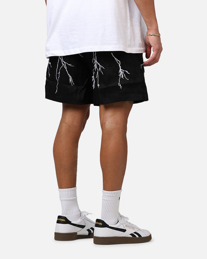 Diet Starts Monday Lightning Shorts Black