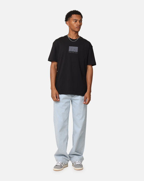 Calvin Klein 90's Loose Pleated Jeans Light Blue