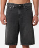 Calvin Klein 90's Loose Denim Short Washed Black