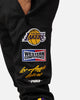 Pro Standard Los Angeles Lakers Fast Lane Track Pants Black