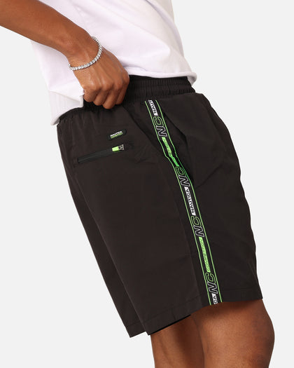 Nautica Button 6" Swim Shorts Black
