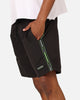 Nautica Button 6" Swim Shorts Black