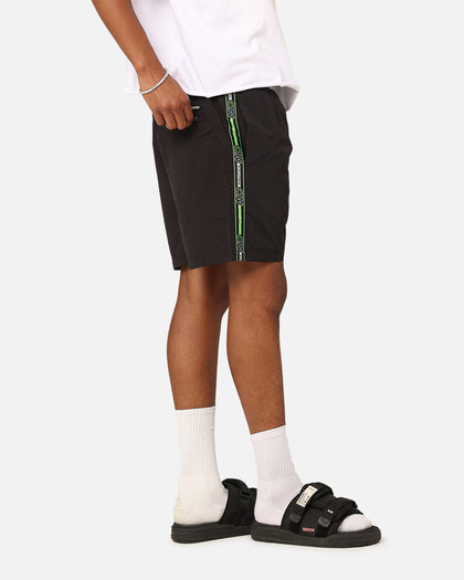 Nautica Button 6" Swim Shorts Black