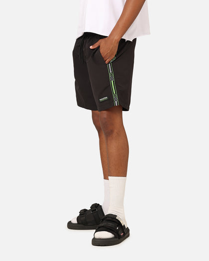 Nautica Button 6" Swim Shorts Black