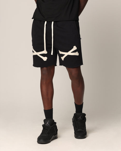 Saint Morta Bxnes Sweat Shorts Black