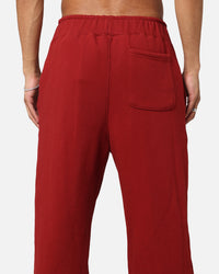Daniel Patrick Surplus Logo Sweatpants Maroon/Yellow
